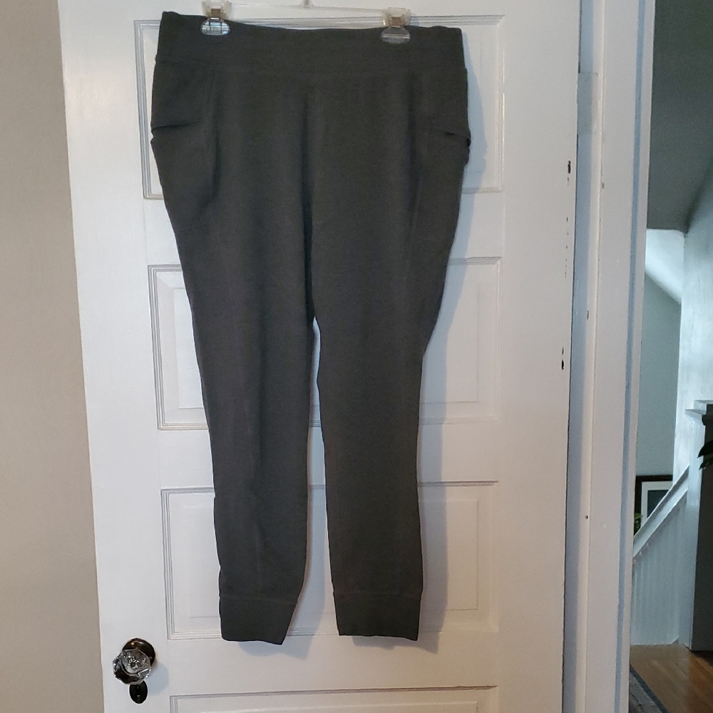 Athletic Works Gray Track Pants
